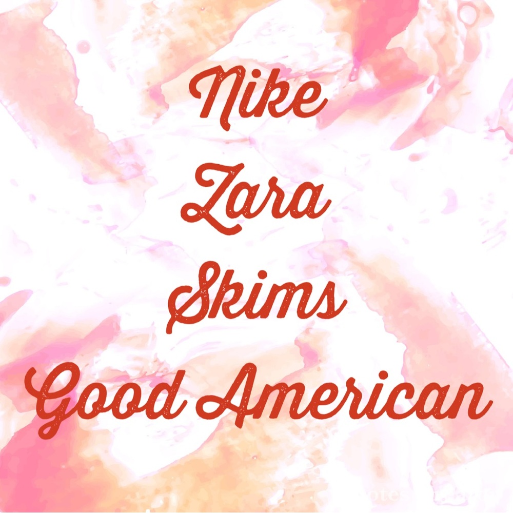 Nike Red and Pink Athletic Apparel